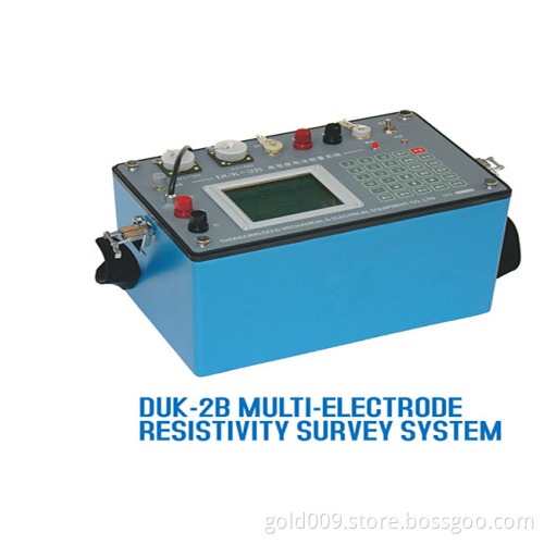 DUK-2B 120 channles Resistivity Metal Detector